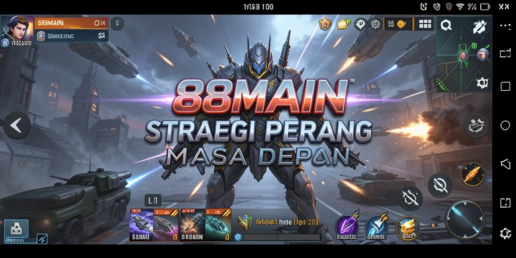 Tampilan gameplay yang menarik dalam 88MAIN dengan aksi strategi yang mendebarkan.