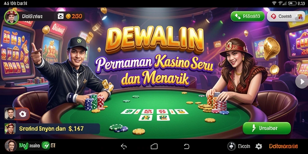 Tampilan gameplay seru di DEWALIN dengan grafis yang menarik.
