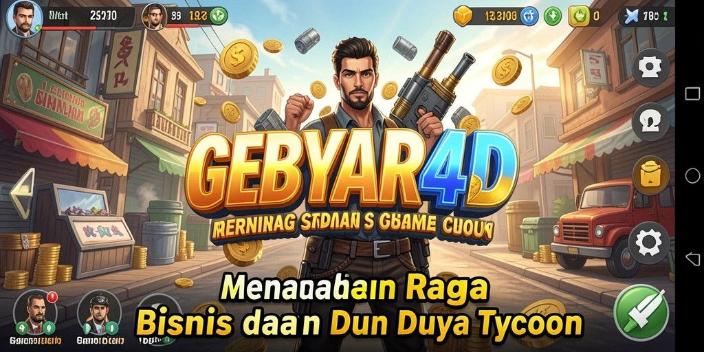 Tampilan gameplay seru di GEBYAR4D yang menarik.