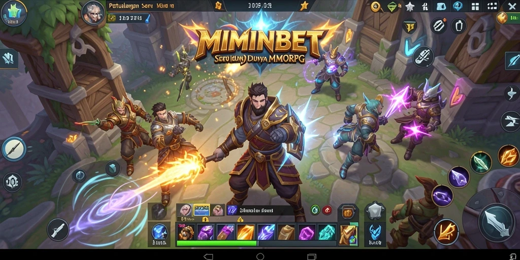 Tampilan gameplay yang seru dan interaktif dari MIMINBET.