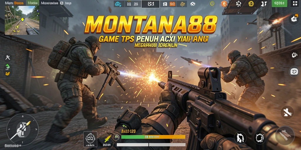 Tampilan gameplay MONTANA88 yang mendebarkan dan penuh aksi.