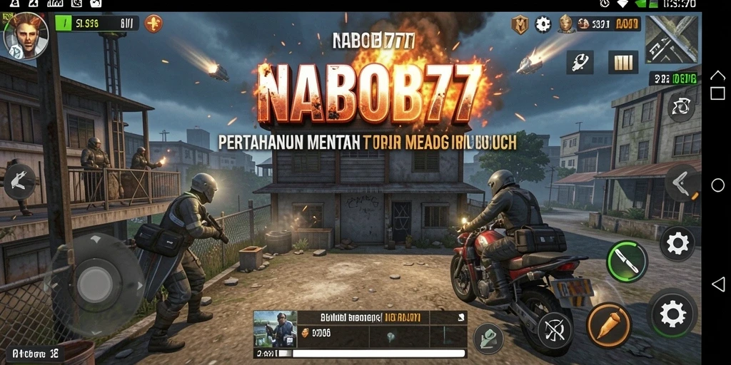 Screenshot NABOB77 menampilkan aksi seru dalam gameplay Tower Defense.